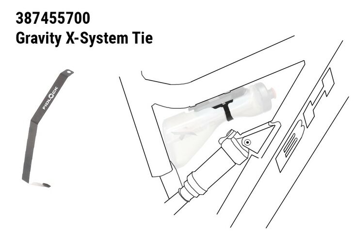 CONECTOR MAGNETICO BIDON X-SYSTEM - BH Bikes