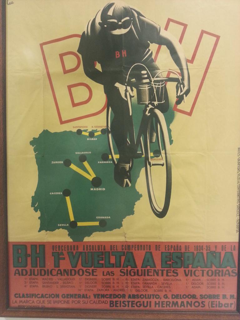 Las bicicletas BH forman parte de la historia de la Vuelta a España