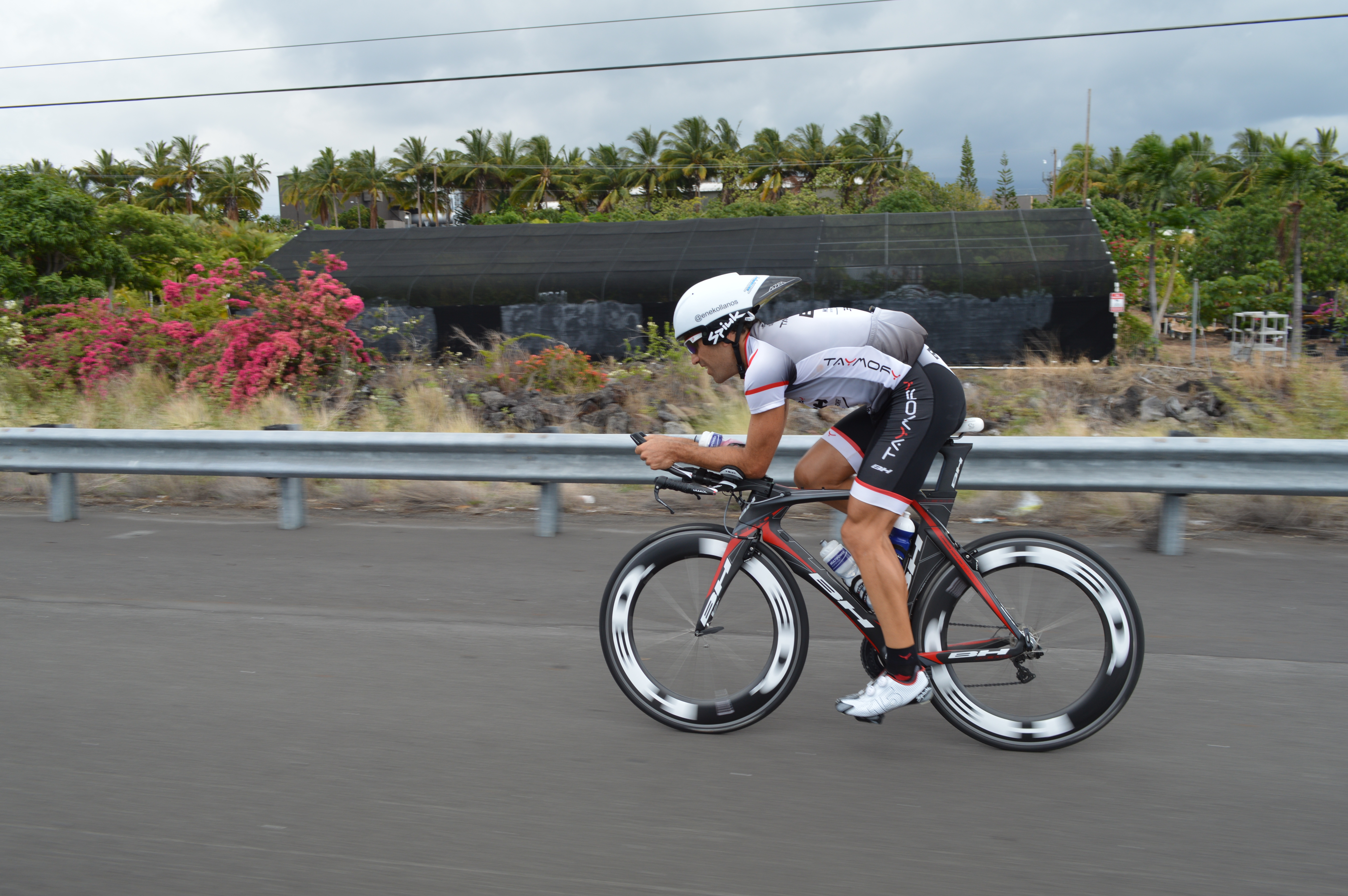 Eneko Llanos of the BH Team, third in Cozumel