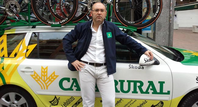 Yelko Gómez da una nueva victoria al Caja Rural, esta vez en la Vuelta al Bidasoa