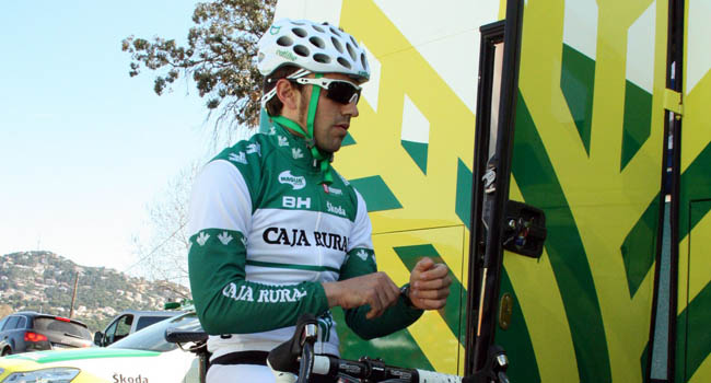 Javier Moreno entra en el TOP 25 en la tercera etapa de la Volta Catalunya
