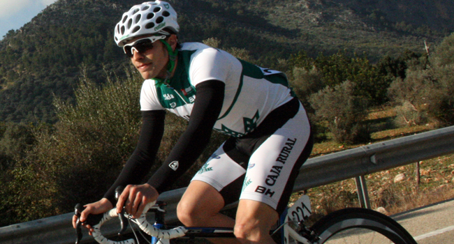 Aitor Galdos, uno de los protagonistas de la tercera etapa de la Vuelta a Andalucía
