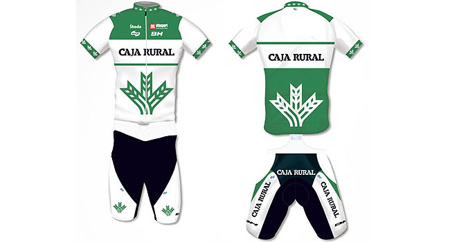 Caja Rural lucirá un nuevo maillot esta temporada