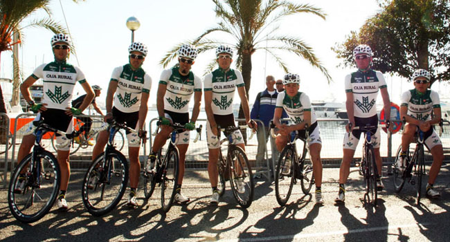 El Caja Rural se mete en la fuga del día de la segunda etapa de la Vuelta a Andalucía