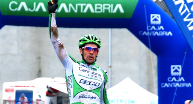 Isaac Suárez, campeón de Cantabria de ciclocross 2011
