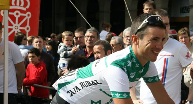 Javier Moreno, séptimo en el GP Miguel Indurain
