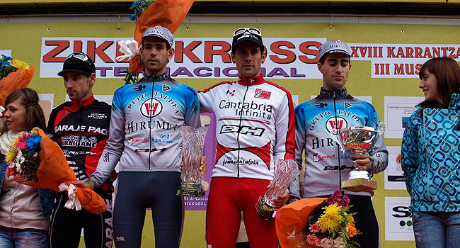 Egoitz Murgoitio se lleva el Trofeo de Karrantza y el ciclocross de Muskiz