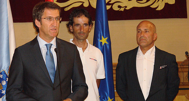 La Xunta recibe al Xacobeo Galicia