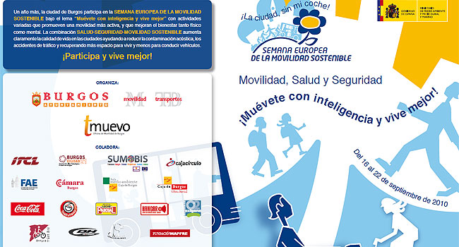 Julián Sanz participará en la Semana Europea de la Movilidad en Burgos