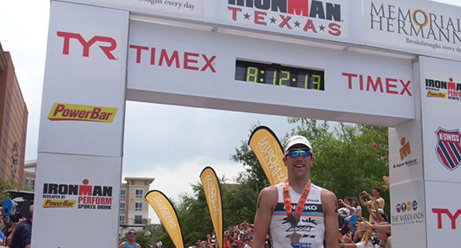 Eneko Llanos rememora su triunfo en el Ironman de Texas