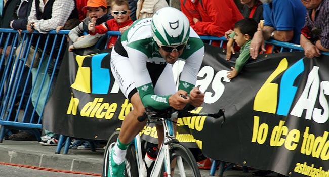 José Herrada, tercero en la general tras la segunda etapa de la Vuelta a Asturias