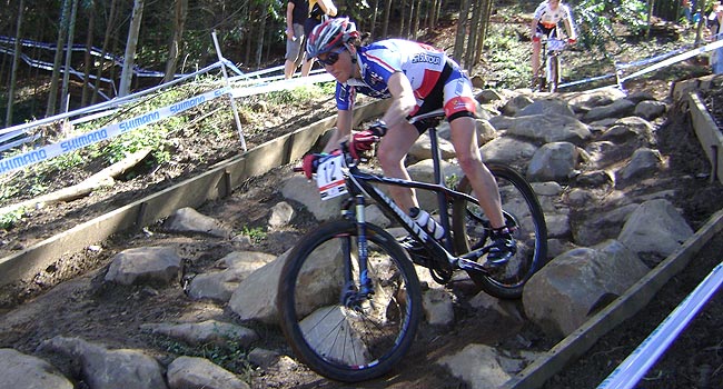 Julie Bresset se sale en Houffalize