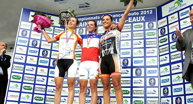¡Marion Rousse, campeona de Francia 2012!