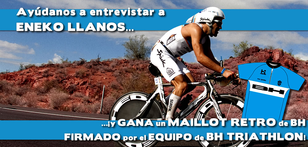 ¡Los Reyes del Triatlón te regalan un Maillot firmado por ellos!